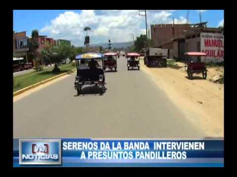 Serenos de la Banda intervienen a presuntos pandilleros Serenos de la Banda intervienen a presuntos pandilleros