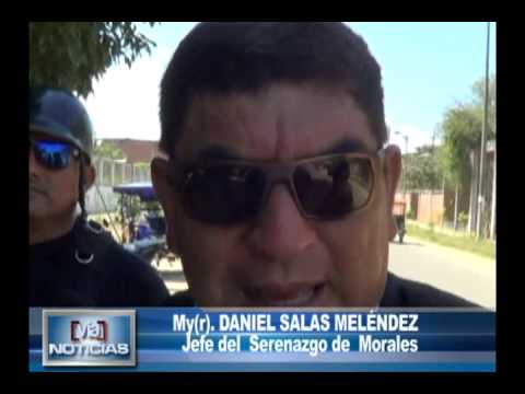 Serenos de Morales recuperan moto hurtada Serenos de Morales recuperan moto hurtada