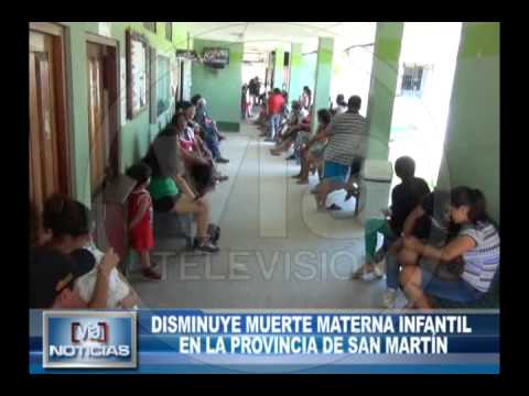 Disminuye muerte materna infantil en la Provincia de San Martín Disminuye muerte materna infantil en la Provincia de San Martín