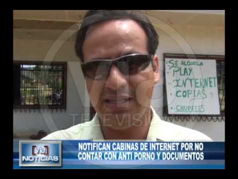 Notifican cabinas de internet por no contar con anti porno y documentos Notifican cabinas de internet por no contar con anti porno y documentos