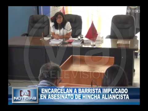 Encarcelan a barrista implicado en asesinato de hincha aliancista Encarcelan a barrista implicado en asesinato de hincha aliancista