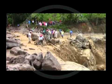Huayco destruye infraestructura de baños termales de Moyobamba