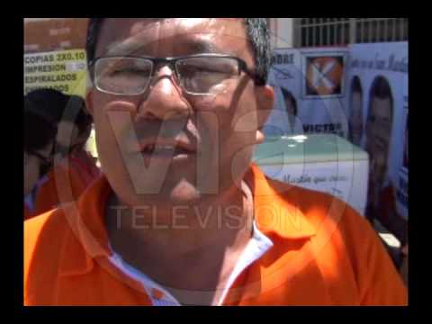 Víctor Noriega realiza campaña política en Tarapoto Víctor Noriega realiza campaña política en Tarapoto