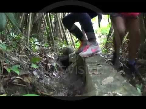 Autoridades y población de Cacatachi visitan reservorio de agua Autoridades y población de Cacatachi visitan reservorio de agua