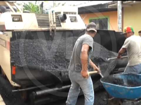 MPSM asfalta calles del sector Suchiche MPSM asfalta calles del sector Suchiche
