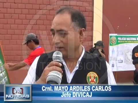 PNP presentó resultados de constantes operativos PNP presentó resultados de constantes operativos