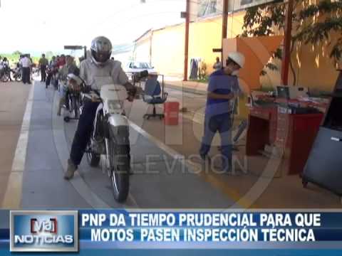PNP da tiempo prudencial para que motos pasen inspección técnica PNP da tiempo prudencial para que motos pasen inspección técnica
