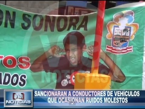 Multa por ocasionar ruidos molestos es de 456 nuevos soles