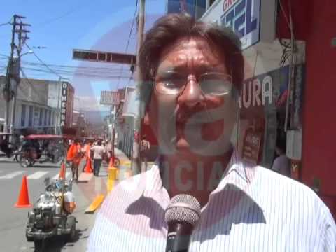 Señalizan bocacalle prohibiendo el estacionamiento de vehículos Señalizan bocacalle prohibiendo el estacionamiento de vehículos