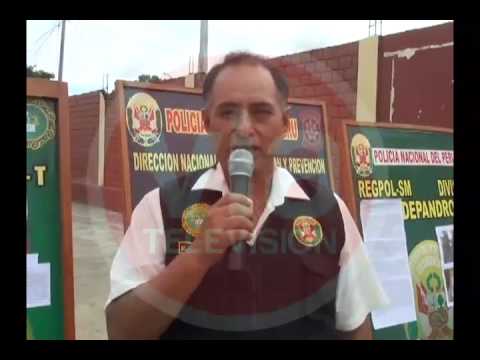 PNP presenta intervenciones en la jurisdicción de San Martín PNP presenta intervenciones en la jurisdicción de San Martín