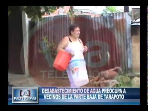Desabastecimiento de agua preocupa a la parte baja de Tarapoto Desabastecimiento de agua preocupa a la parte baja de Tarapoto