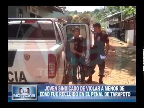 Joven sindicado de violar a menor de edad fue recluido en el penal de Tarapoto Joven sindicado de violar a menor de edad fue recluido en el penal de Tarapoto