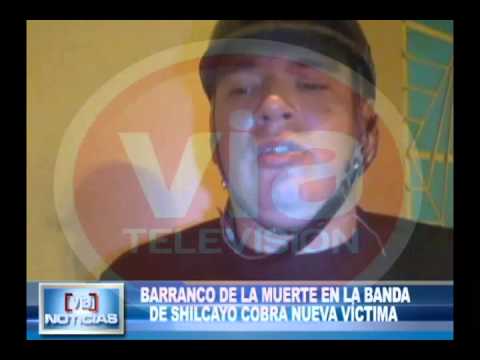 Barranco de la muerte en la Banda de Shilcayo cobra nueva victima Barranco de la muerte en la Banda de Shilcayo cobra nueva victima