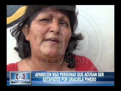 Aparecen más personas que acusan ser estafados por Graciela Pinedo Aparecen más personas que acusan ser estafados por Graciela Pinedo