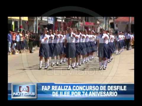 FAP realiza concurso  de desfile de II.EE Por 74 aniversario