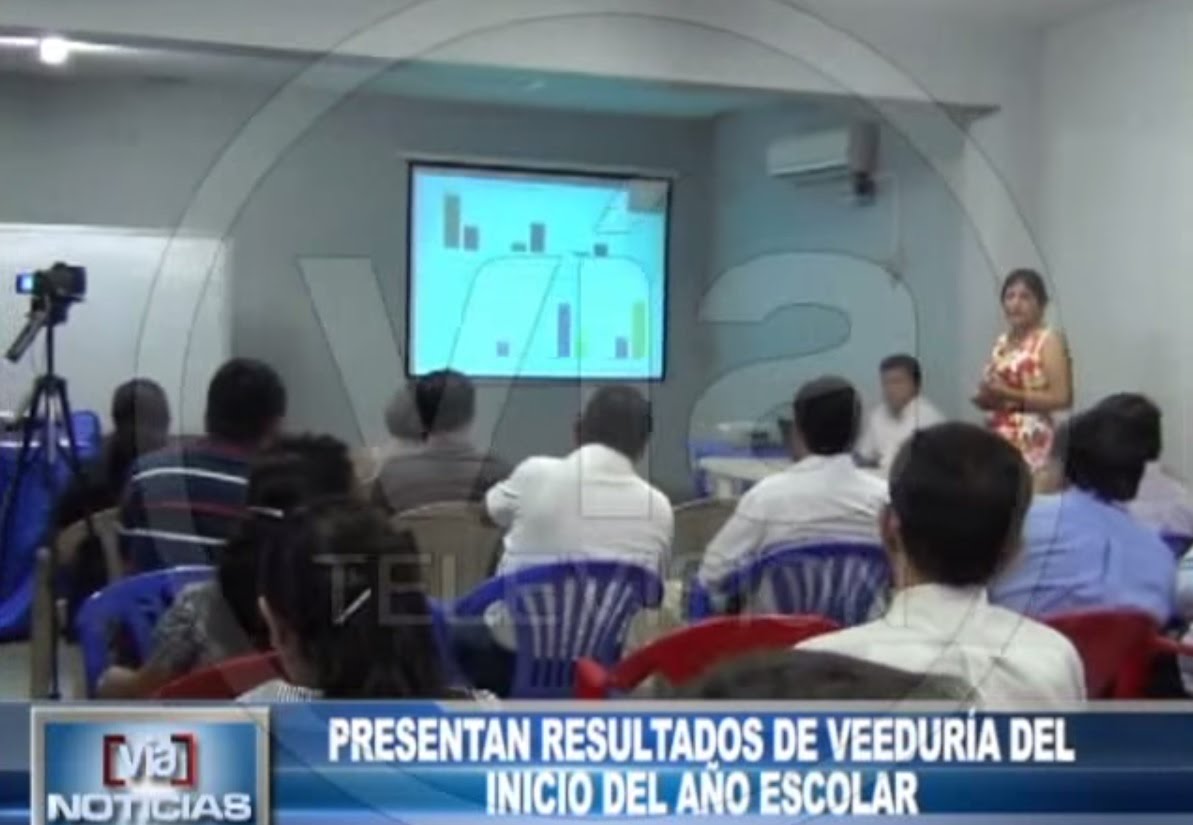 Presentan resultados de veeduría del inicio del año escolar Presentan resultados de veeduría del inicio del año escolar