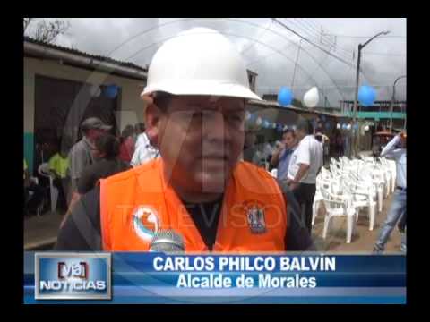 Iniciarán trabajos de asfaltado del jirón Victoria Vásquez en Morales Iniciarán trabajos de asfaltado del jirón Victoria Vásquez en Morales