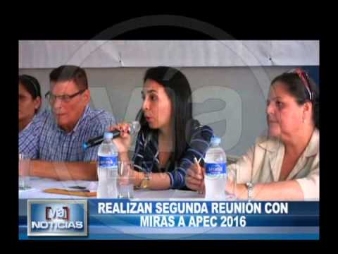 Realizan segunda reunión con miras a APEC 2016 Realizan segunda reunión con miras a APEC 2016
