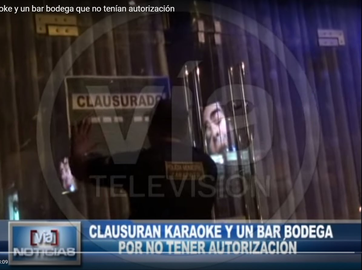 Clausuran karaoke y un bar bodega que no tenían autorización Clausuran karaoke y un bar bodega que no tenían autorización