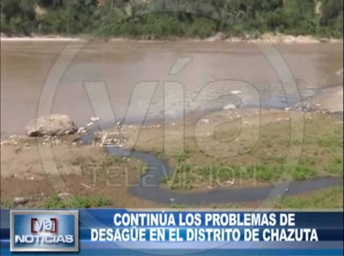 Continúa los problemas de desagüe en el distrito de Chazuta Continúa los problemas de desagüe en el distrito de Chazuta