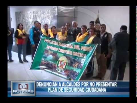 Denuncian a alcaldes por no presentar plan de seguridad ciudadana Denuncian a alcaldes por no presentar plan de seguridad ciudadana