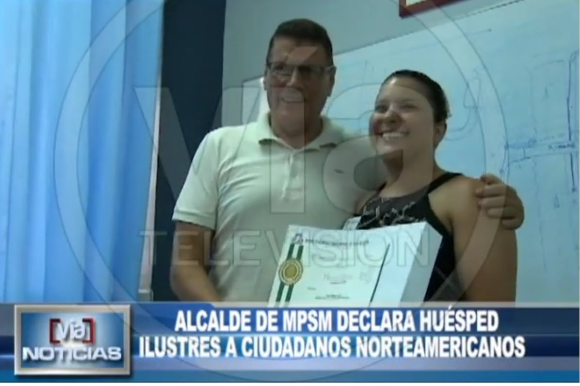 Alcalde de MPSM declara huéspedes ilustres ciudadanos norteamericanos Alcalde de MPSM declara huéspedes ilustres ciudadanos norteamericanos