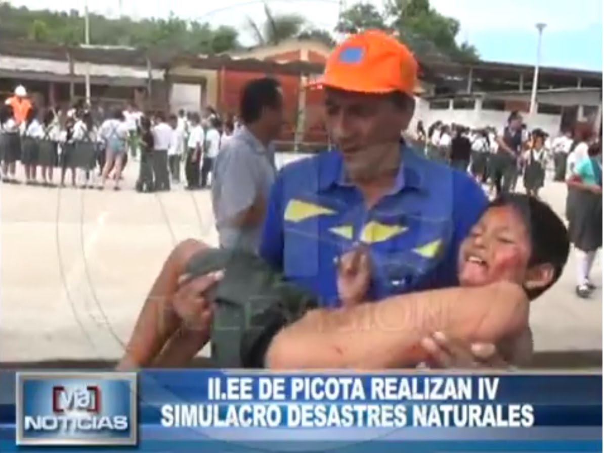 II.EE de Picota realizan IV simulacro desastres naturales II.EE de Picota realizan IV simulacro desastres naturales