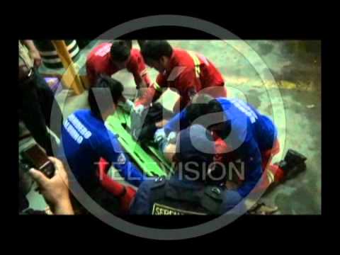 Jovencita sufre lesión en la columna tras accidente de tránsito Jovencita sufre lesión en la columna tras accidente de tránsito