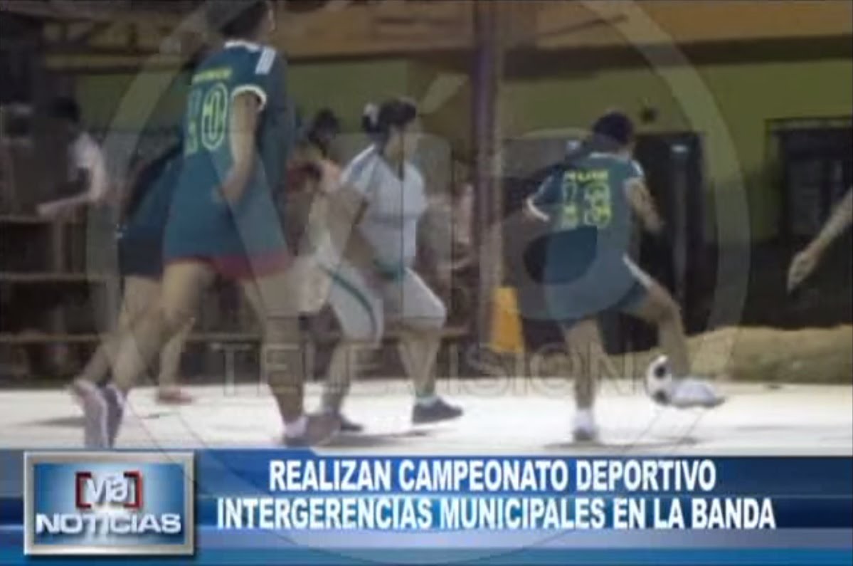 Realizan campeonato deportivo inter  gerencias municipales en La Banda