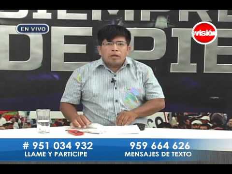 Siempre de Pie Lunes 05 de Octubre del 2015 Siempre de Pie Lunes 05 de Octubre del 2015