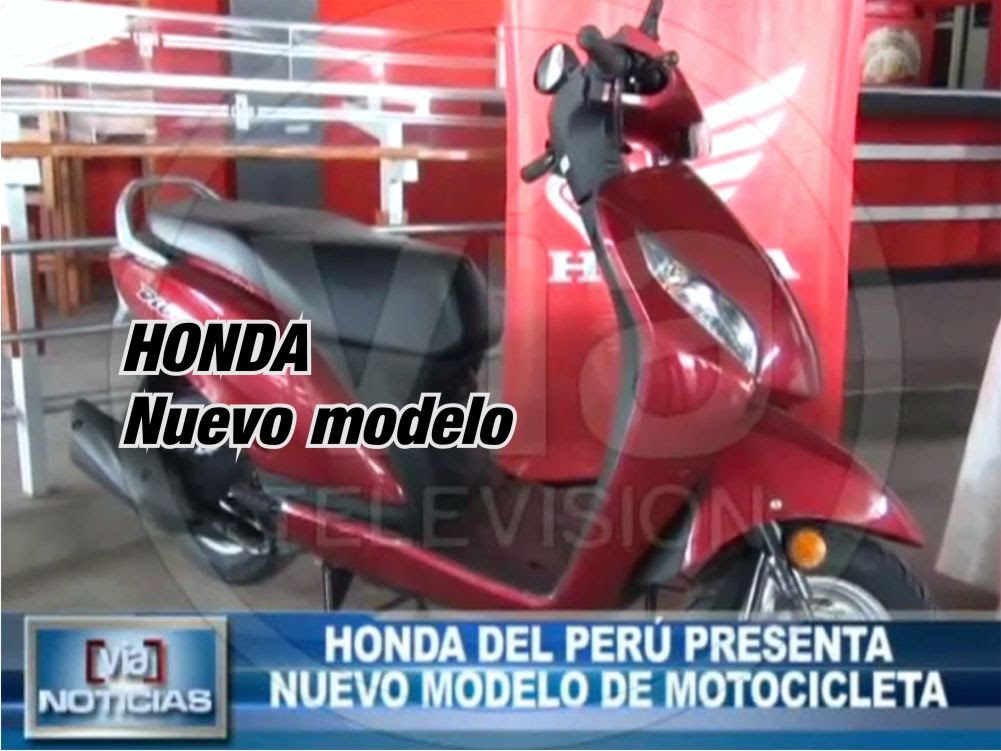 Honda del Perú presenta nuevo modelo de motocicleta