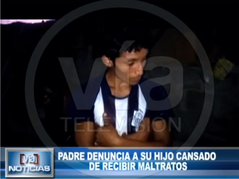 Padre denuncia a su hijo cansado de recibir maltratos Padre denuncia a su hijo cansado de recibir maltratos