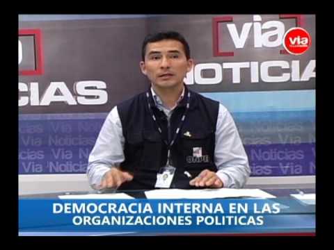 VIA Electoral: Democracia Interna en las Organizaciones Políticas VIA Electoral: Democracia Interna en las Organizaciones Políticas