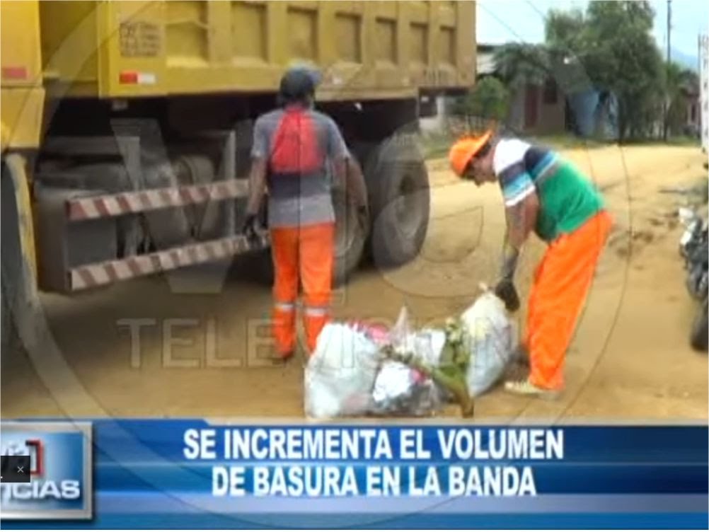 Se incrementa el volumen de basura en La Banda Se incrementa el volumen de basura en La Banda