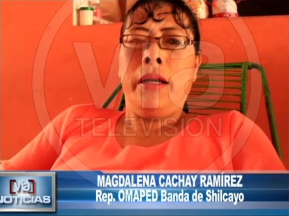 Magdalena Cachay denuncia irregularidades en entrega de apoyo por parte del GORESAM Magdalena Cachay denuncia irregularidades en entrega de apoyo por parte del GORESAM
