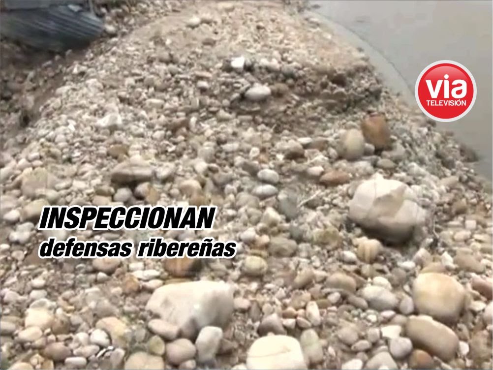 Representantes del ANA inspeccionan obras de defensa ribereñas Representantes del ANA inspeccionan obras de defensa ribereñas
