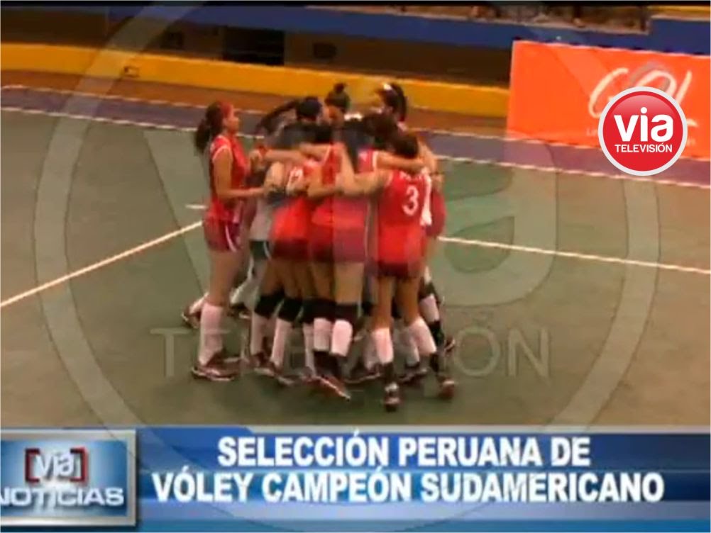 Selección peruana de vóley campeón sudamericano