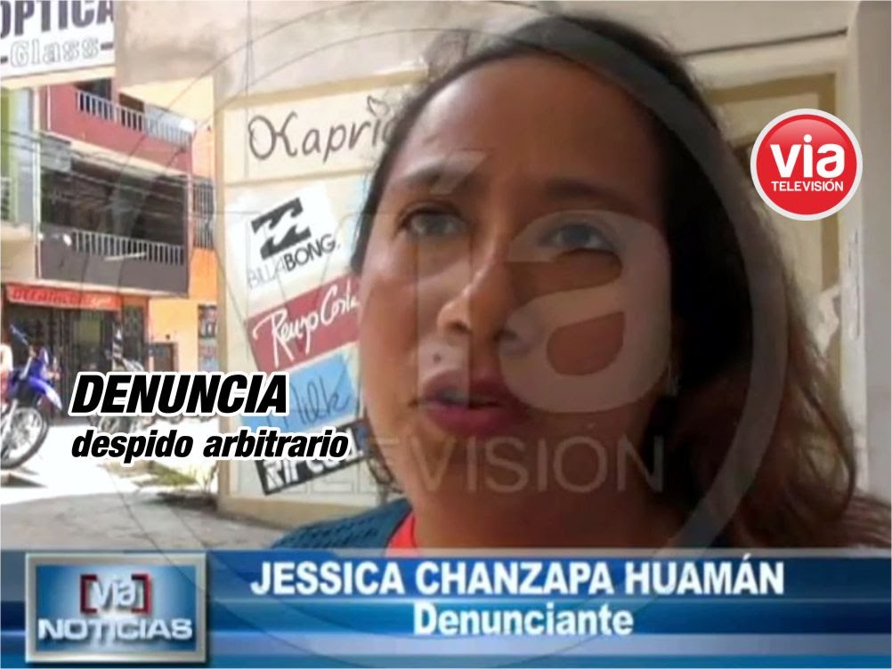 Trabajadora de entidad financiera denuncia despido arbitrario