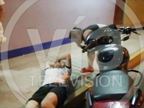 Accidente de tránsito en jirón Leguía deja una persona herida Accidente de tránsito en jirón Leguía deja una persona herida