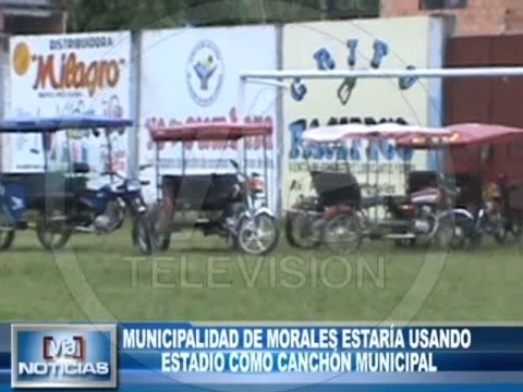 Municipalidad de Morales estaría usando estadio como canchón municipal Municipalidad de Morales estaría usando estadio como canchón municipal