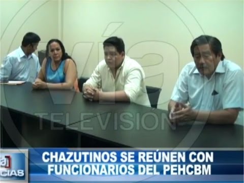 Chazutinos se reúnen con funcionarios del PEHCBM Chazutinos se reúnen con funcionarios del PEHCBM