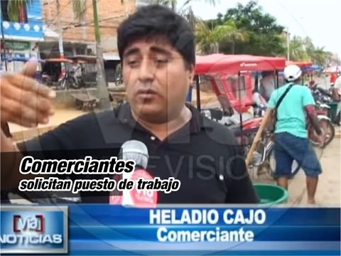 Comerciantes informales solicitan reunirse con alcalde Walter Grundel Comerciantes informales solicitan reunirse con alcalde Walter Grundel