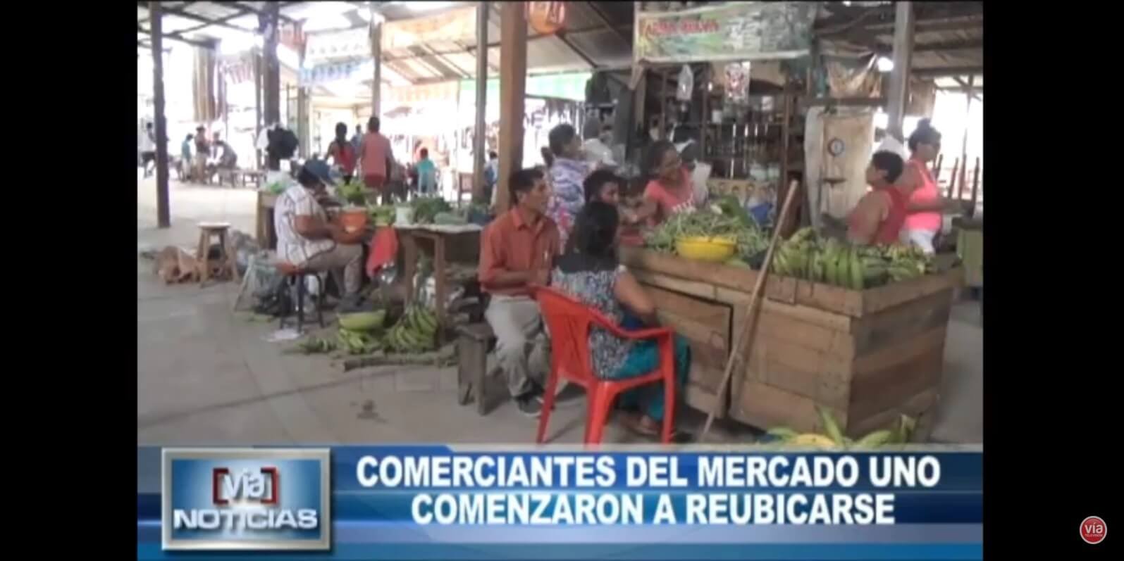Comerciantes del mercado uno comenzaron a reubicarse al barrio Huayco Comerciantes del mercado uno comenzaron a reubicarse al barrio Huayco