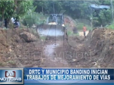 DRTC y municipio bandino inician trabajos de mejoramiento en anillo vial DRTC y municipio bandino inician trabajos de mejoramiento en anillo vial