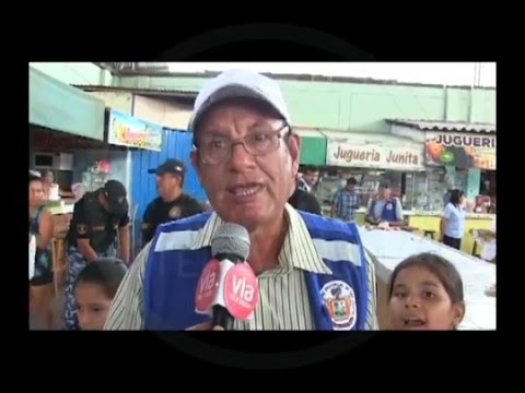 Incautan balanzas con peso adulterado en mercado tres Incautan balanzas con peso adulterado en mercado tres