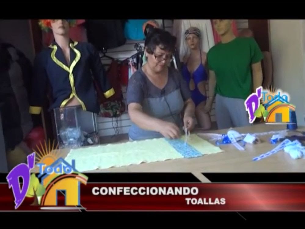 Manualidades: Confeccionando toallas | De Todo en Casa Manualidades: Confeccionando toallas | De Todo en Casa