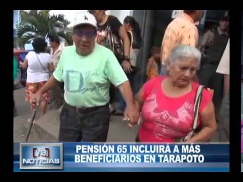 Pensión 65 incluirá a más beneficiarios en Tarapoto