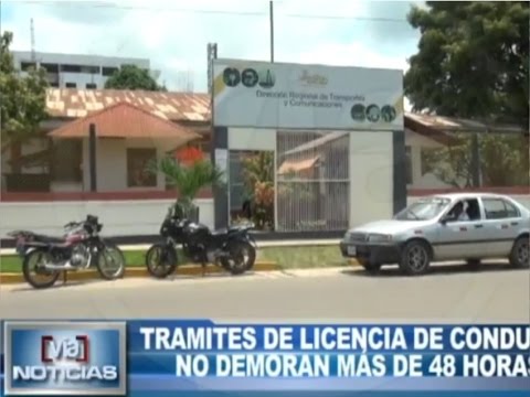 Tramites de licencia de conducir no demoran más de 48 horas Tramites de licencia de conducir no demoran más de 48 horas