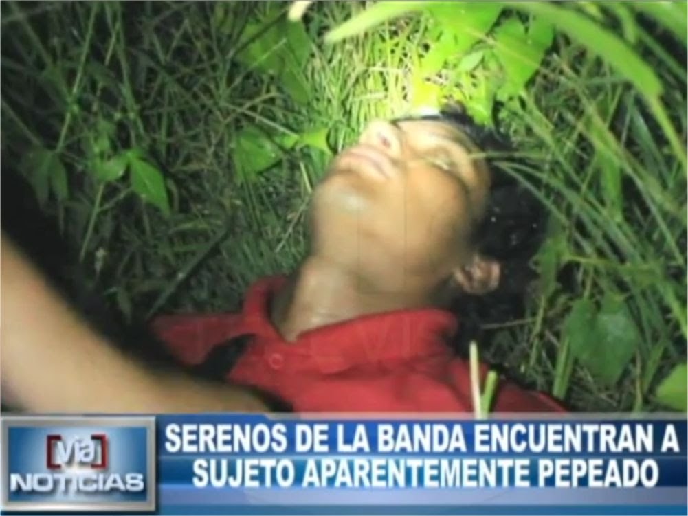 La Banda de Shilcayo: encuentran a sujeto aparentemente pepeado La Banda de Shilcayo: encuentran a sujeto aparentemente pepeado