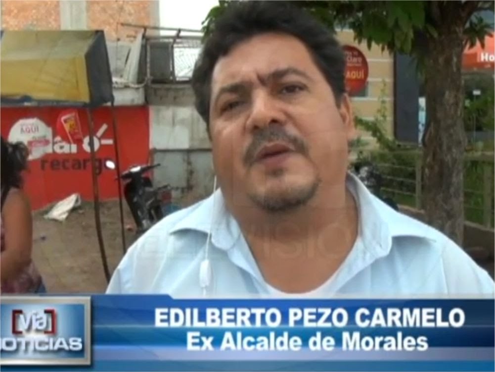 Ex alcalde de Morales en contra de donación de terreno municipal Ex alcalde de Morales en contra de donación de terreno municipal
